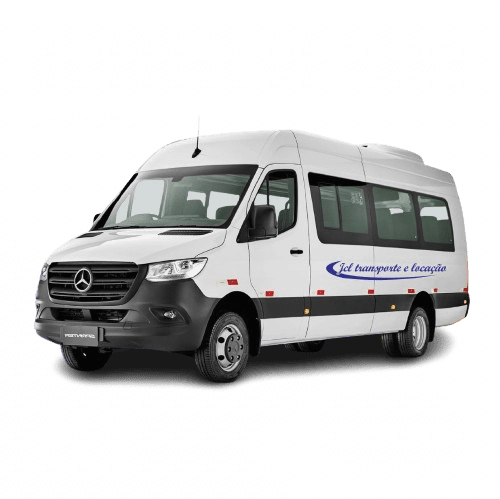 Van 20 lugares para locação corporativa, turismo e eventos